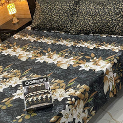 3PCS KING COTTON BED SHEET  B-8560