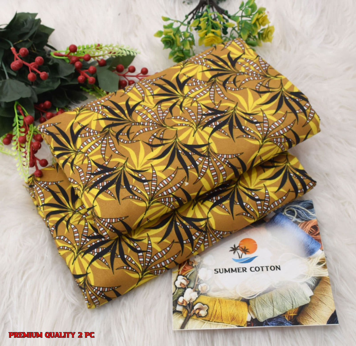 2 Piece LawnDigital  Print Suit Design LS 386