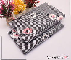2 Piece LawnDigital  Print Suit Design LS 373