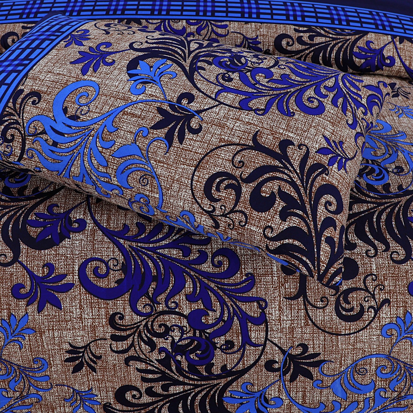 Cotton Satin King Size Bed Sheet STN 036