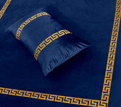 3 Pcs velvet Bedsheet Set VFR 08