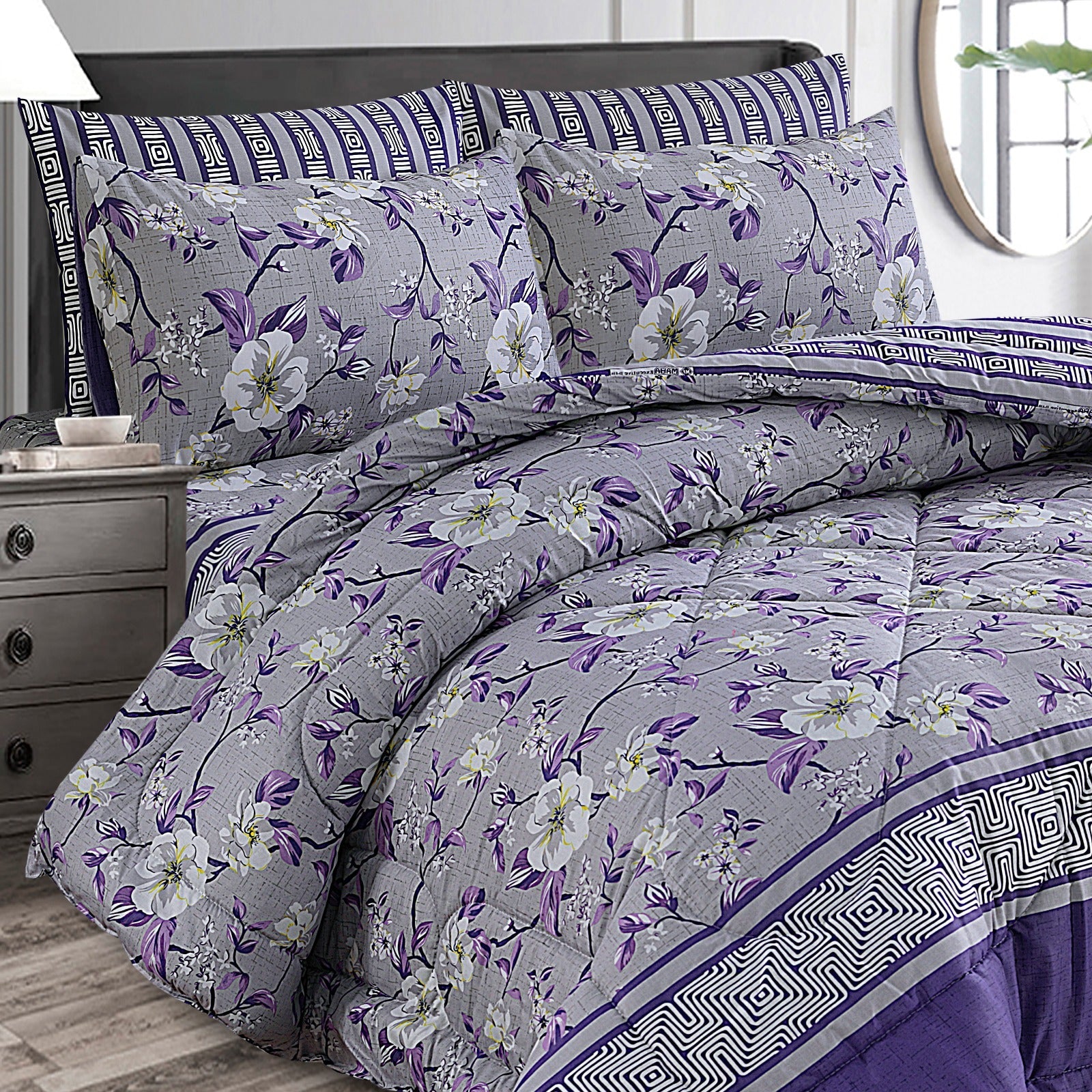 6 pc Winter Razai Set (Heavy Filling) RZ-40