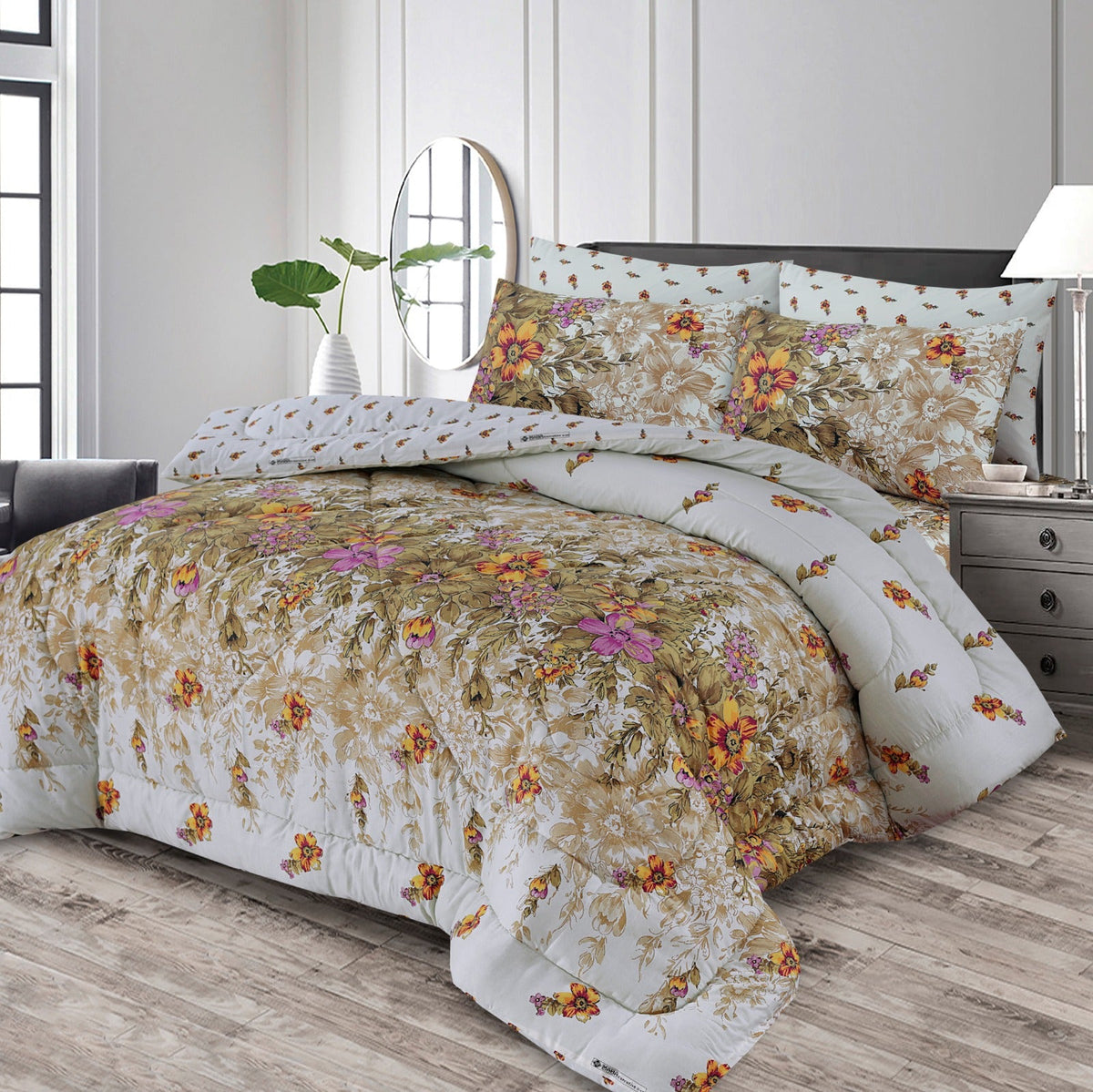 6 pc Winter Razai Set (Heavy Filling) RZ-54